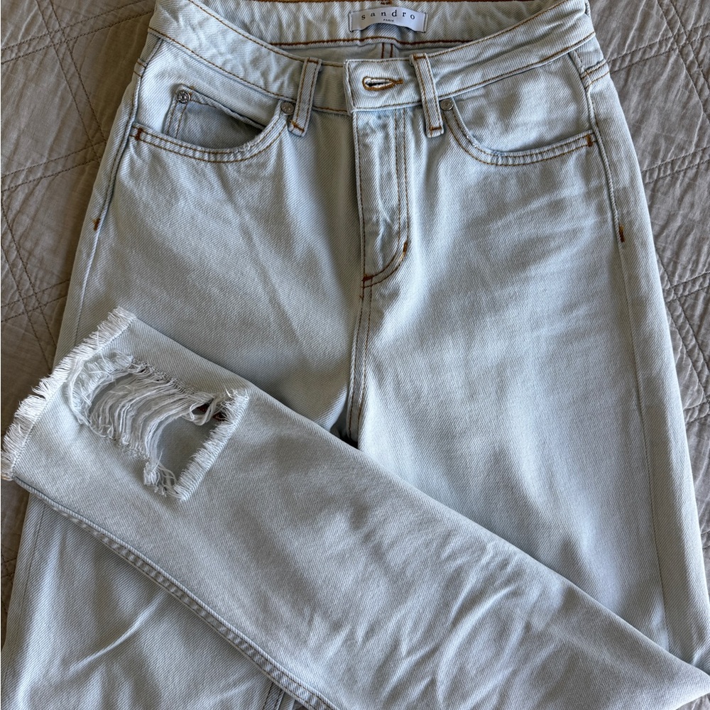 Sandro Light Blue Women's Jeans